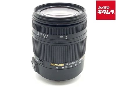 SIGMA 18-250mm F3.5-6.3 DC MACRO OS HSM CANON -EXC- `6300 Foto 1 de 3