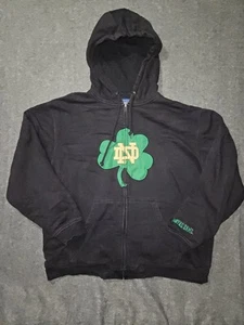 Notre Dame Fighting Irish Champs Full Zip Jacket Men's XXL Black Thermal Lined - Bild 1 von 9