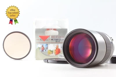 【Quase não usada】 Lente Nikon Ais Ai-s Nikkor ED 180mm F2.8 telefoto MF do Japão - Imagem 1 de 4