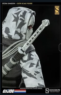 Figura 1/6 2014 Storm Shadow Rare Sideshow exclusiva 12" G.I.Joe MISB LE Foto 1 de 4