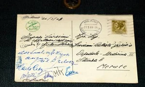 CARTOLINA ANPI ALPINI - Picture 1 of 1