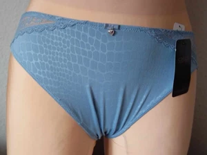 Sassa Damen Slip "Blue Passion" mit zarter Spitze Blau 40 - Bild 1 von 5