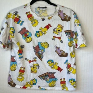 Camiseta Zara Simpsons San Valentín Box S - Imagen 1 de 4