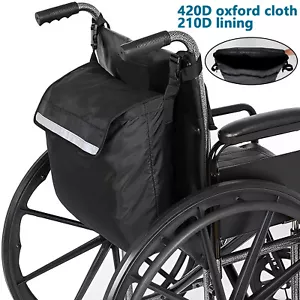 Large Wheelchair Scooter Backpack Bag Holdall with Secure Reflective Strip●✨ - Picture 1 of 9