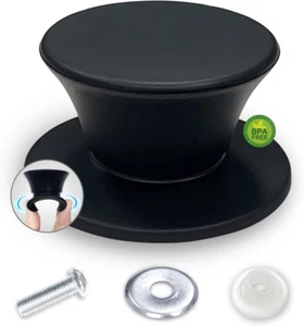 Universal Silicone Pot Lid Replacement Knob, Heat Resistant Pan Lid Holding Hand - Picture 1 of 12