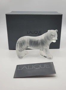 Lalique Crystal Bengalou Tiger - Picture 1 of 7
