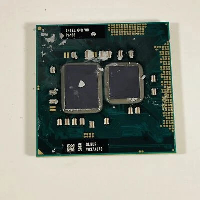 Intel Pentium P6100 Laptop CPU Processor Dual-Core 2.00GHz Socket G1 SLBUR - Image 1 of 2