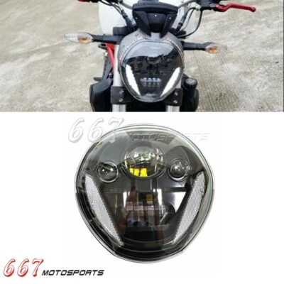 Motorcycle LED Headlight + DRL For Ducati Monster 821 1200 1200R 1200S 2014-2017 - Image 1 of 4