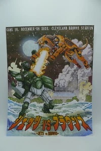 Cleveland Browns vs. New York Jets 28. Dezember 2023 Authentic Game Poster - 11"x14" - Bild 1 von 5