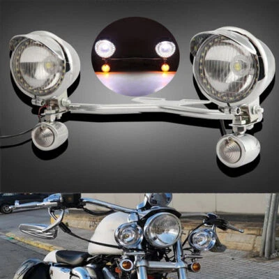 Driving Passing Turn Signal Light For Kawasaki Vulcan 2000 1500 900 800 Classic - Image 1 of 4