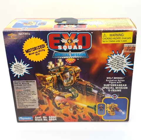 Special Missions Eframe Wolf Bronski Exo Squad Exosquad complete Cover