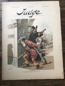 Antique June 25, 1892 Judge Magazine - Picture 1 of 9