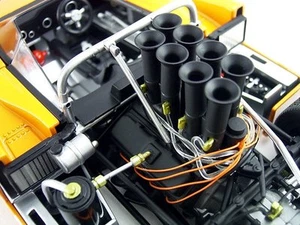 Race Car1 18McLaren24Racing Racer Custom Built1960s GT Concept Carousel ORANGE12 - Picture 1 of 12
