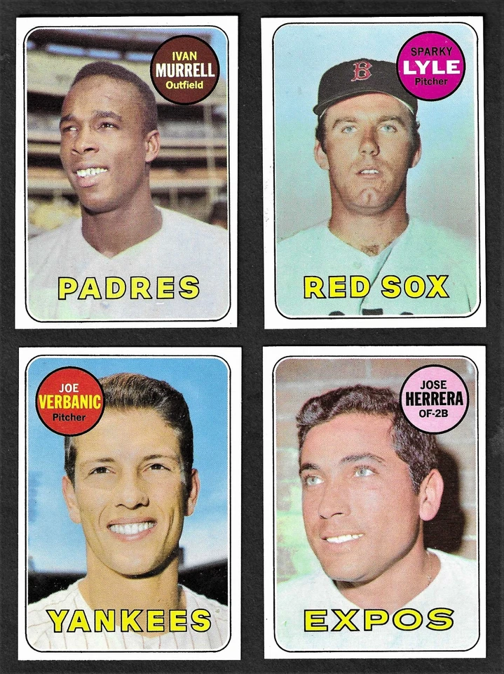 1969 Topps Baseball HI GRADE Personal Set Break:  Choose Your Card (#4 to #664) - Image 1 of 1