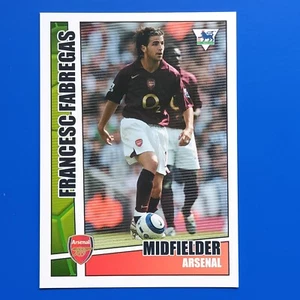 CESC FABREGAS Arsenal - Merlin Premier Stars 2005 NUMBER 12 - Picture 1 of 3