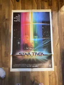 Star Trek poster Motion Picture original movie Authenticity Certificate - Picture 1 of 5