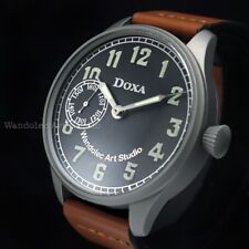 Vintage Men's Wristwatch Military Style Mens Wrist Watch Doxa Swiss 1930's Movt