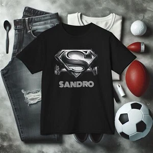 Sandro Tonali Newcastle United Kids TShirt Football Superman Geordies Toon Army - Picture 1 of 6