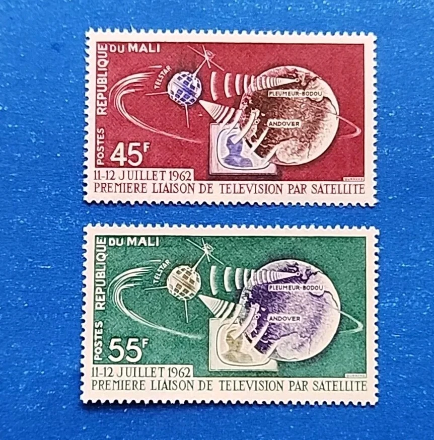 Juego completo de estampillas de Malí, Scott 40-41 MNH Foto 1 de 1