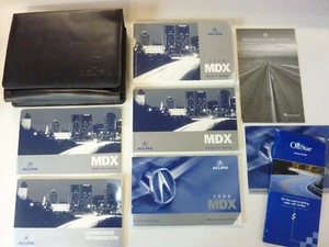 OEM 2006 ACURA MDX OWNERS MANUAL BOOKS W/ LEATHER CASE *FREE SHIPPING - Bild 1 von 1