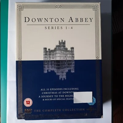 Downton Abbey DVDs Series 1 - 4 Box Region 2,4,5 PAL + Christmas + Highland VGC - Image 1 of 4