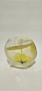 Jelly Candle With Flower - Picture 1 of 6