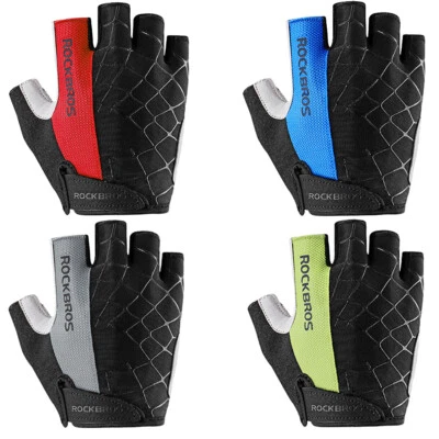 RockBros Cycling Glove Gel Padded for Outdoor MTB Gravel Road Bike Riding Glove - Image 1 of 4