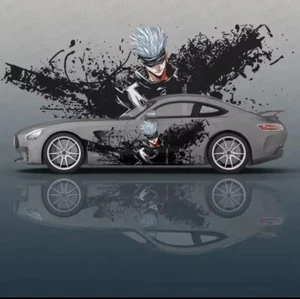 Calcomanías de coche personalizadas Itasha; calcomanías de coche inspiradas en anime; calcomanía lateral Itasha, ambos lados - Imagen 1 de 1