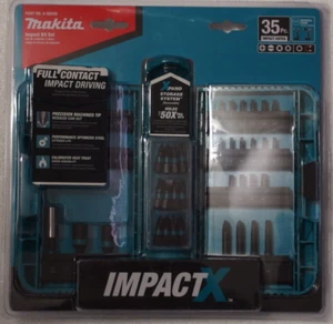 JUEGO DE BROCAS DE IMPACTO MAKITA 35 PIEZAS (MAKITA USA INC - A-98326) - Imagen 1 de 2