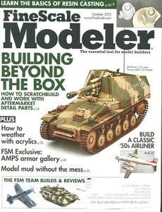 Feinmaßstab Modellbauer Magazin Oktober 2012 sdKfz 124 Wespe/50er Verkehrsflugzeug - Bild 1 von 2