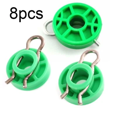 For Volvo 850 S70 V70 Saab 900 9-3 9-5 8PCS Window Regulator Guide Roller Clips - Image 1 of 4