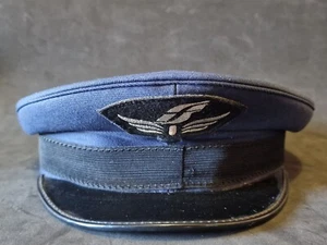 Cappello Originale vintage anni 80/90 FS FERROVIE DELLO STATO TG 58 A.T.I GRASSI - Foto 1 di 4