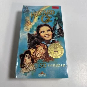 The Wizard of Oz VHS 50th Anniversary w/Limited Edition Booklet New Sealed - Picture 1 of 8