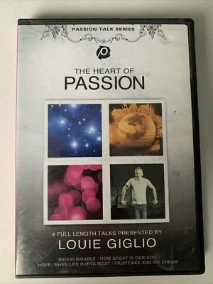 Passion Talk Series Louie Giglio - The Heart of Passion (DVD, 2009, 4-Disc Set) - Image 1 of 4