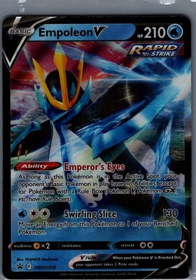 Empoleon V Promo SWSH: Sword & Shield Promo Cards SWSH108 NM - Image 1 of 2