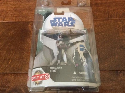 Star Wars The Clone Wars Commander Fox Super Target Exclusivo 2008 Nuevo Foto 1 de 4