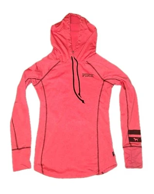 Sudadera con Capucha Pullover Pink By Victoria’s Secret Para Mujer Talla XS Rosa Caliente Foto 1 de 4