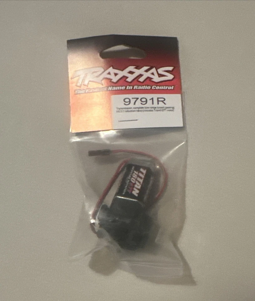 Traxxas Getriebe komplett Low Range mit Titan 87T Motor TRX9791R TRX-4M ... - Bild 1 von 1