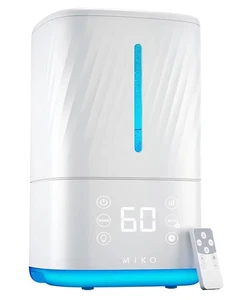 Miko Humidificador Ultrasónico Relleno Superior 4L Humidificador de Aire Inteligente Niebla Fría y Cálida - Imagen 1 de 21