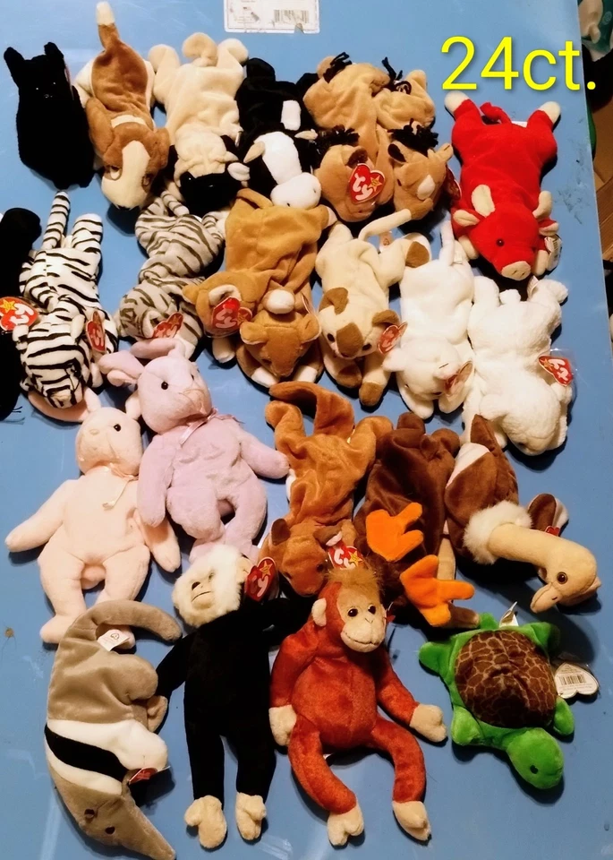 Huge Lot Of Ty Beanie Babies And Plush - Image 1 of 4