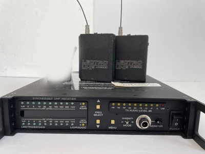 Lectrosonics UHF UDR200C RX 2x TX Kit Block 27 691.2-716.7 2x UM200C - Image 1 of 4
