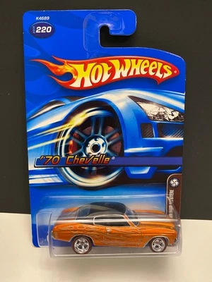 Hot Wheels 2006 Mystery Car 70 Chevelle SS naranja bonita tarjeta ¡Envío rápido en caja! Foto 1 de 4