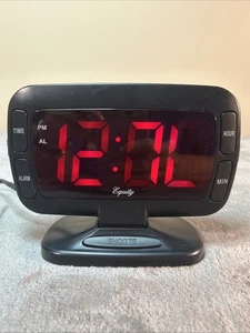 Equity 30016 Large 1.8 Inch Tilt LED Digital Alarm Clock Works - Picture 1 of 4