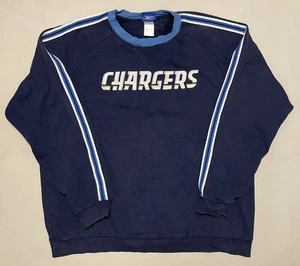 Vintage San Diego Chargers Crewneck Sweater Herren XL Reebok On Field NFL Jacke - Bild 1 von 4