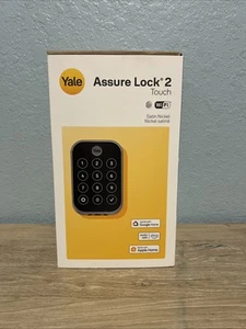 Yale Assure Lock 2 Key-Free Smart Lock Touchscreen w/ Wi-Fi - Satin Nickel New - Picture 1 of 4