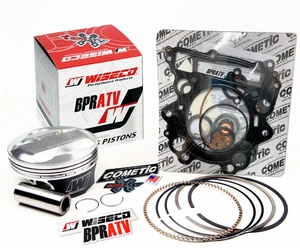 Yamaha Raptor 660 Rhino Grizzly 660 Stock 100mm Wiseco Piston Cometic Gasket Kit - Picture 1 of 24