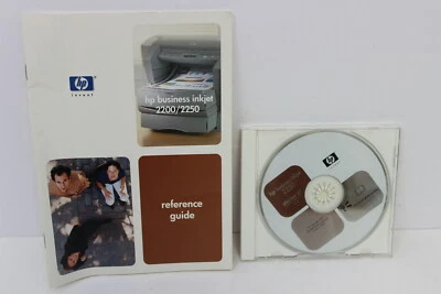 HP BUSINESS INKJET 2200/2250 REFERENCE GUIDE & BUSINEES INKJET 2250 STARTER CD - Image 1 of 3