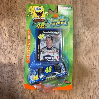 Jimmie Johnson #48 NASCAR Vintage 2003 Spongebob ULTRA SERIES 1/64 DieCast New - Image 1 of 4