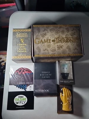 Culturefly Juego de Tronos Coleccionistas Caja Artículo Misterioso Nuevo Caja Abierta, Sin Usar Foto 1 de 4