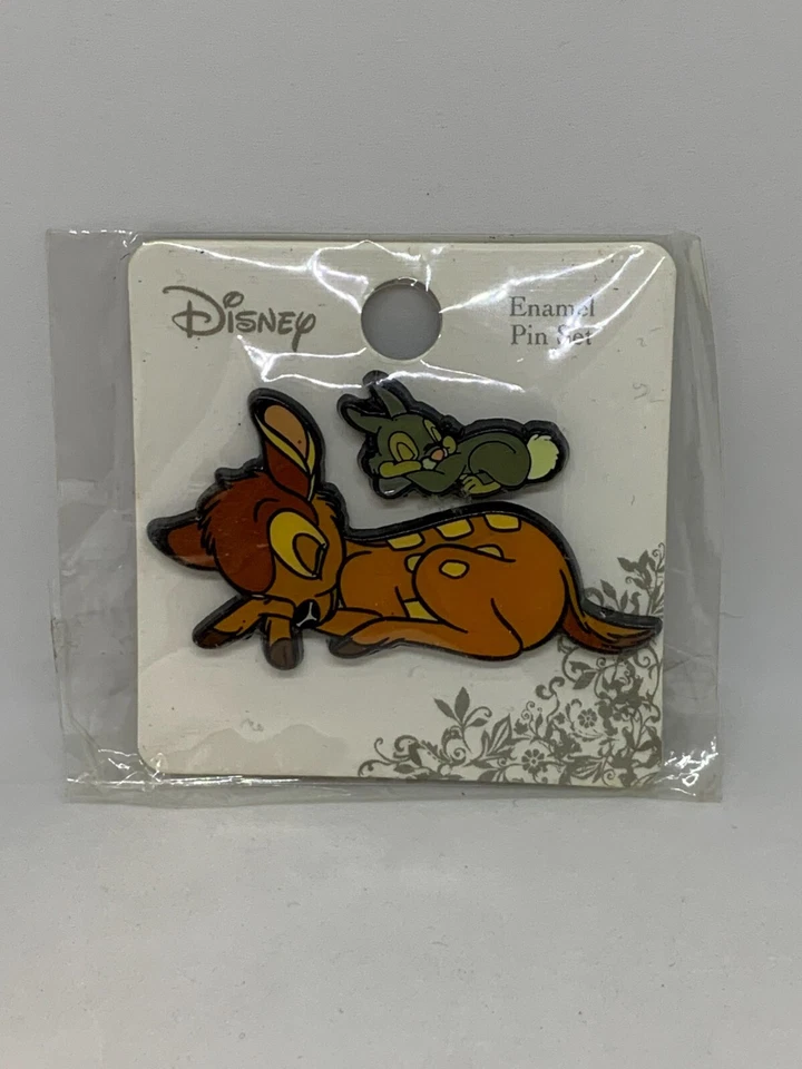 Bambi and Thumper Sleeping Loungefly Disney Pin Set RARE - Image 1 of 1